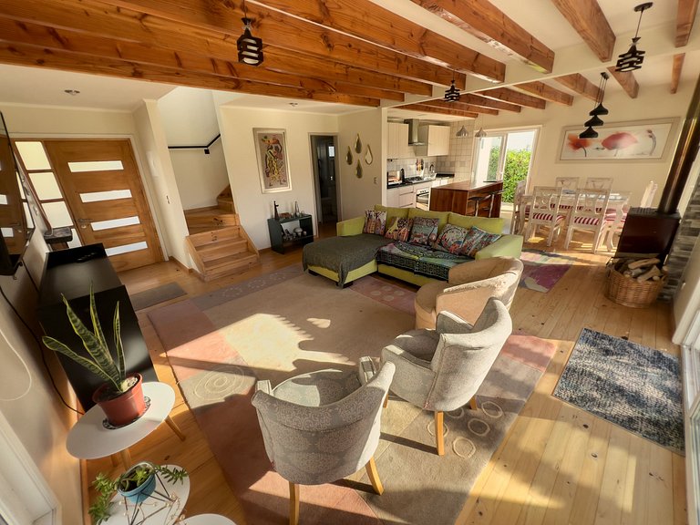 Hermosa casa con piscina - 6 personas Punta Puyai