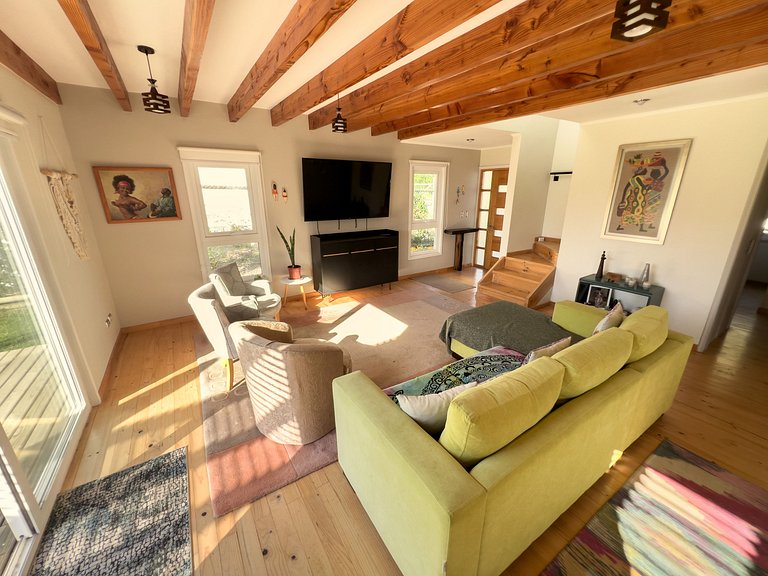 Hermosa casa con piscina - 6 personas Punta Puyai