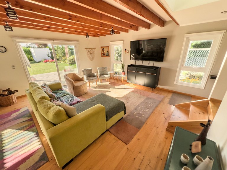 Hermosa casa con piscina - 6 personas Punta Puyai