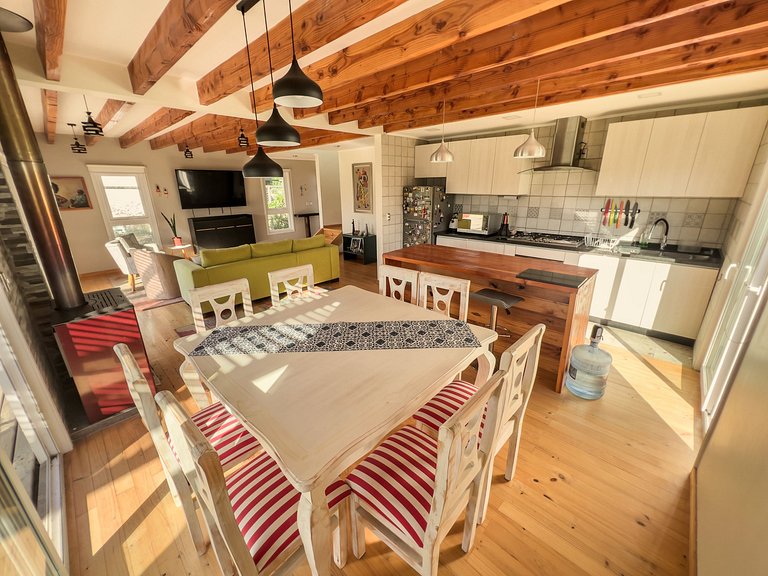 Hermosa casa con piscina - 6 personas Punta Puyai