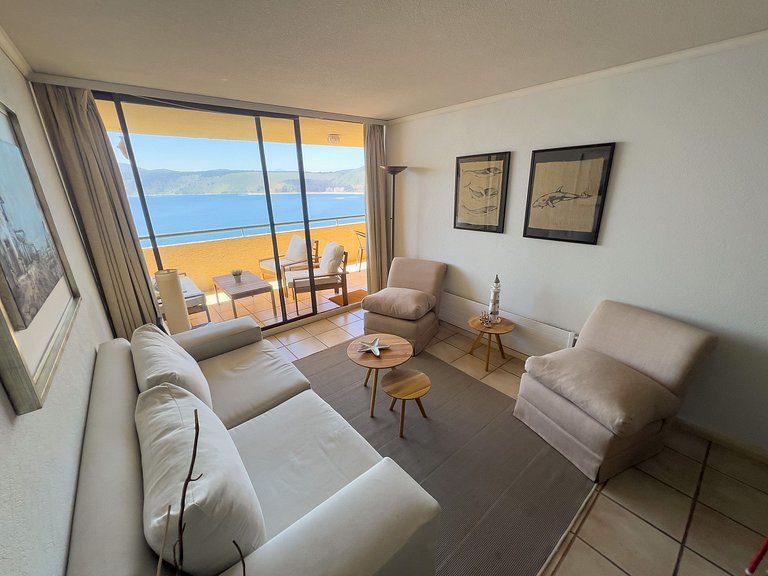 Maravilloso depto. para 5 - vista al mar