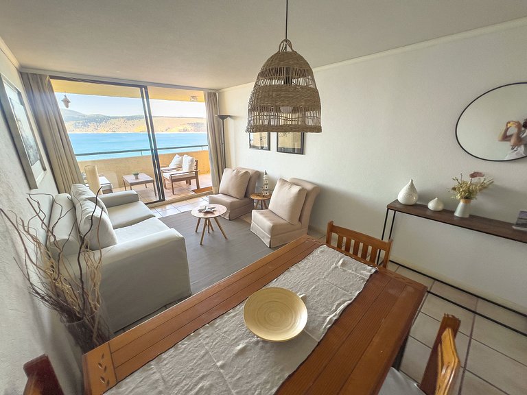 Maravilloso depto. para 5 - vista al mar