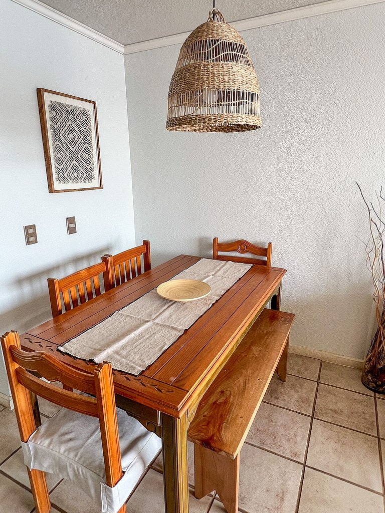 Maravilloso depto. para 5 - vista al mar