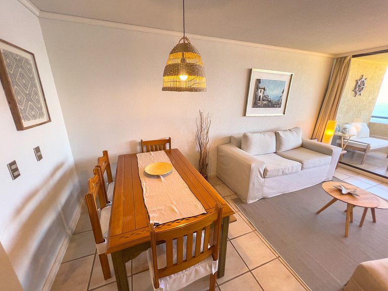 Maravilloso depto. para 5 - vista al mar