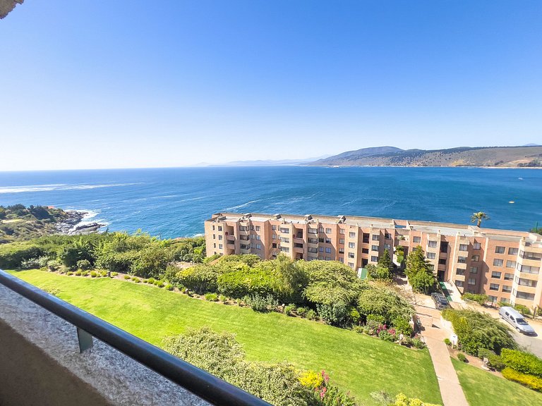 Maravilloso depto. para 5 - vista al mar