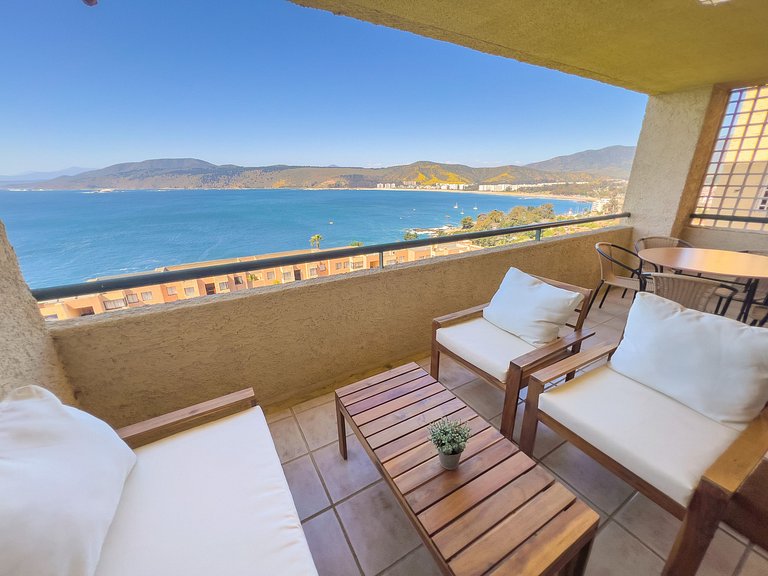 Maravilloso depto. para 5 - vista al mar