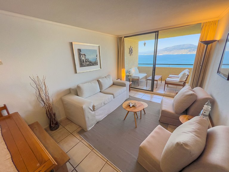 Maravilloso depto. para 5 - vista al mar