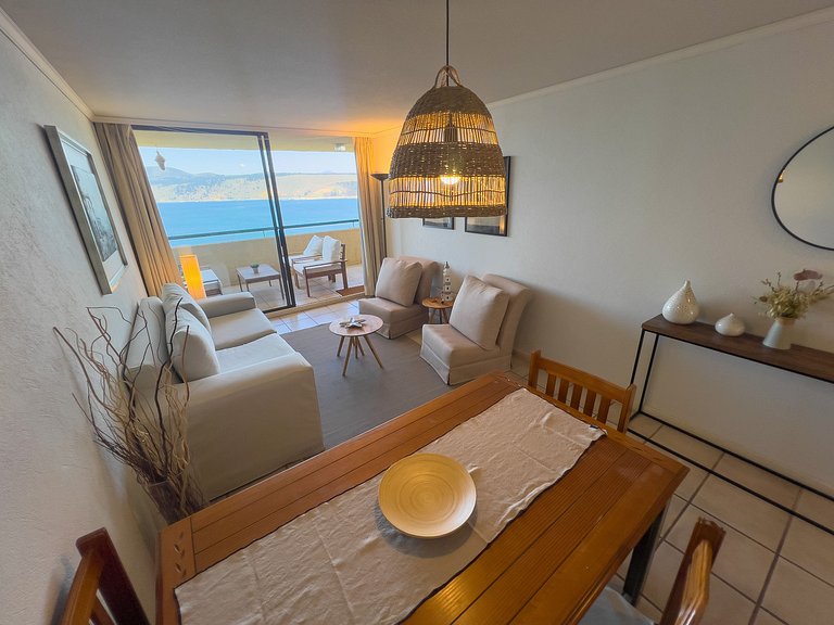 Maravilloso depto. para 5 - vista al mar