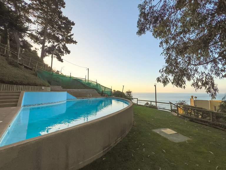 Encanto costero: depto. Bahía Pelícanos para 2