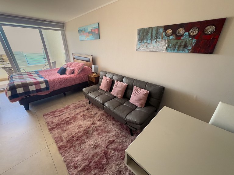 Depto para 2 en Reñaca - Vista al Mar y céntrico