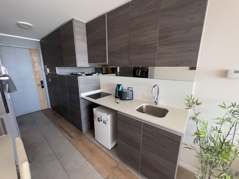 Depto para 2 en Reñaca - Vista al Mar y céntrico