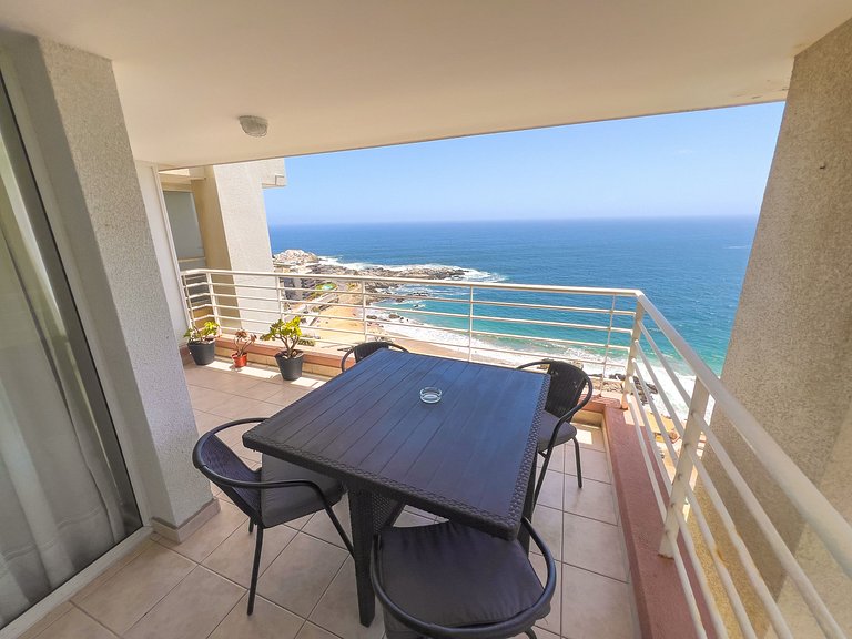 Wonderful sea view Euromarina I Reñaca - Cochoa