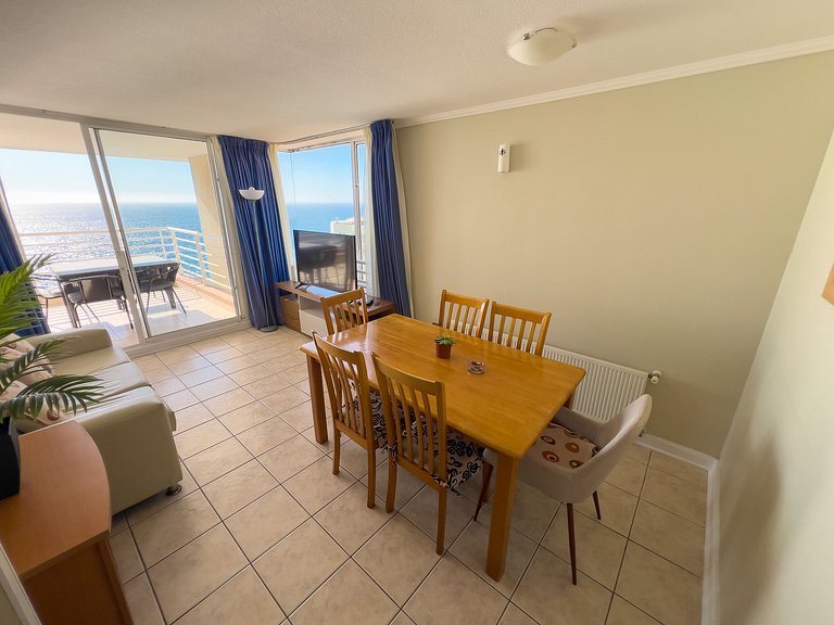 Wonderful sea view Euromarina I Reñaca - Cochoa