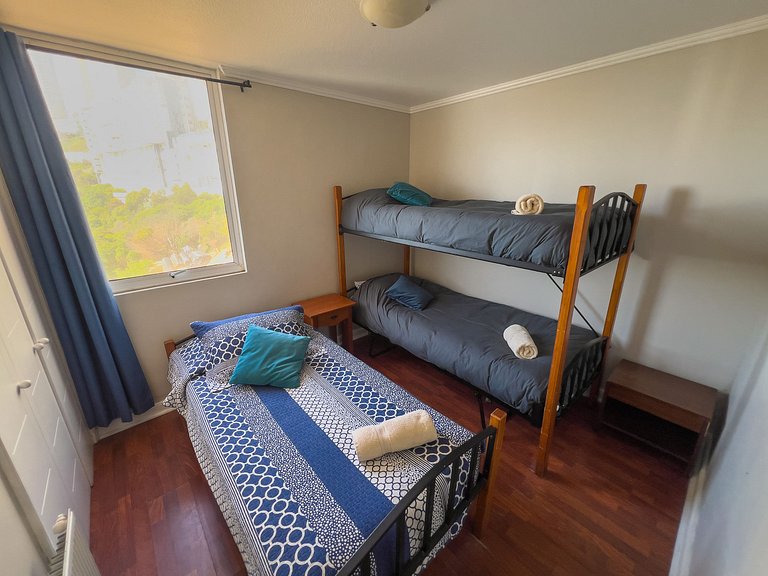 Wonderful sea view Euromarina building, Reñaca Cochoa