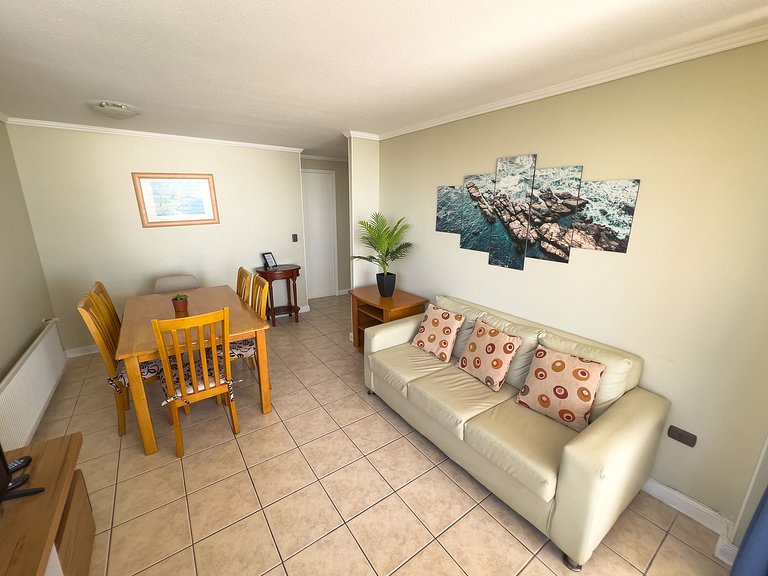 Wonderful sea view Euromarina building, Reñaca Cochoa