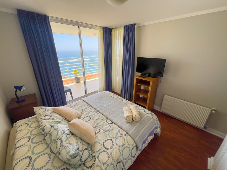 Wonderful sea view Euromarina I Reñaca - Cochoa