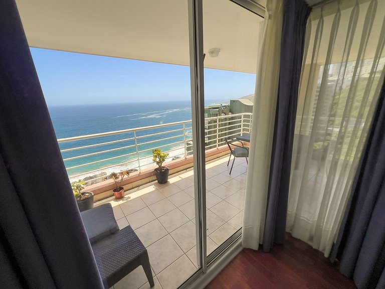 Wonderful sea view Euromarina building, Reñaca Cochoa