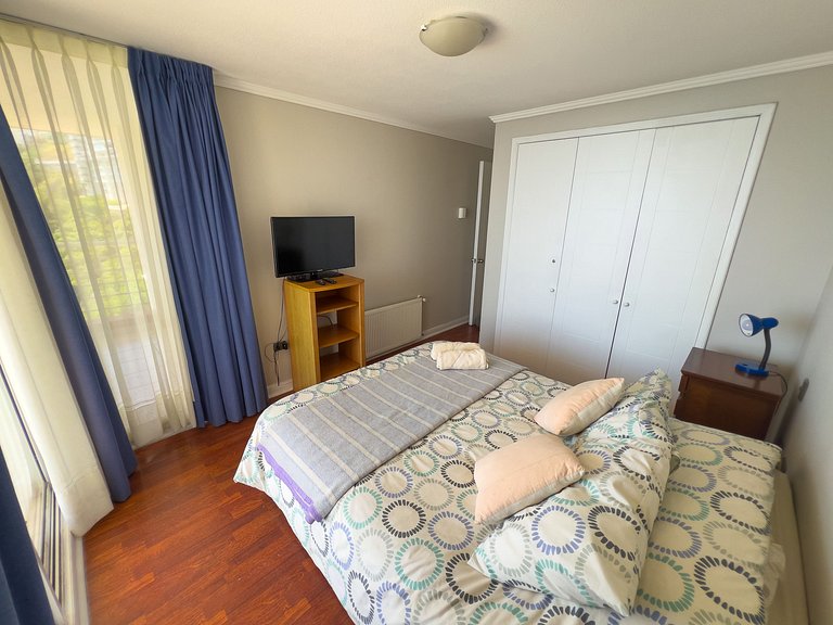 Wonderful sea view Euromarina building, Reñaca Cochoa