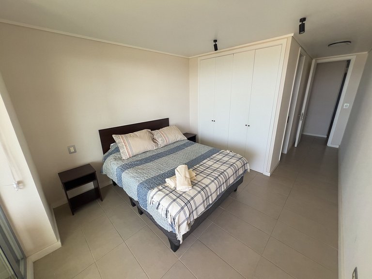 Depto grande con amplia terraza para 5 personas