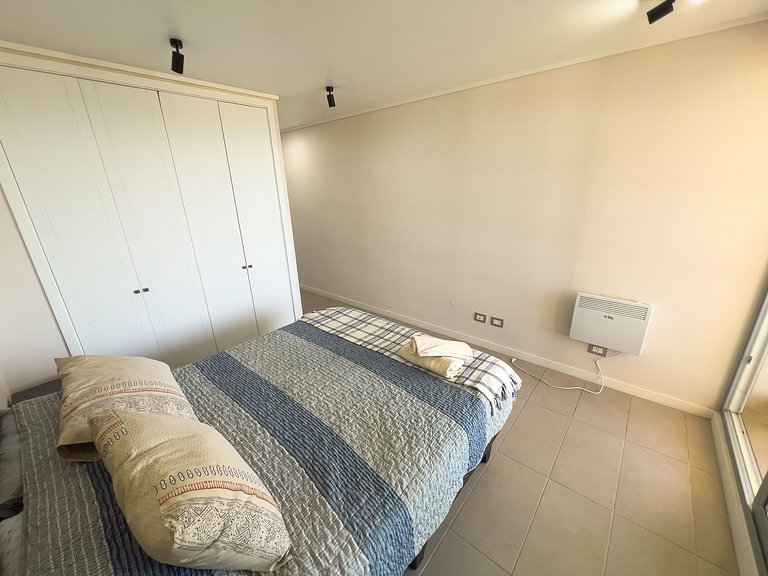 Depto grande con amplia terraza para 5 personas