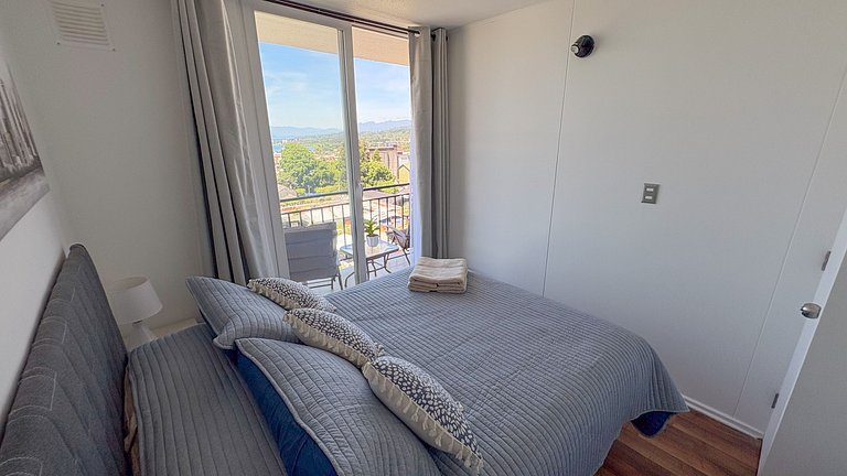 Dpto para 6 en Villarrica con vista lago y volcán