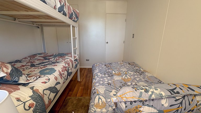 Dpto para 6 en Villarrica con vista lago y volcán