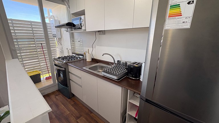 Dpto para 6 en Villarrica con vista lago y volcán