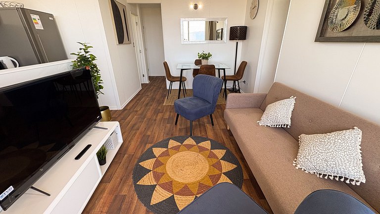 Dpto para 6 en Villarrica con vista lago y volcán