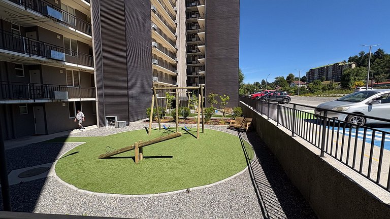 Depto para 6 en Villarrica con vista lago y volcán