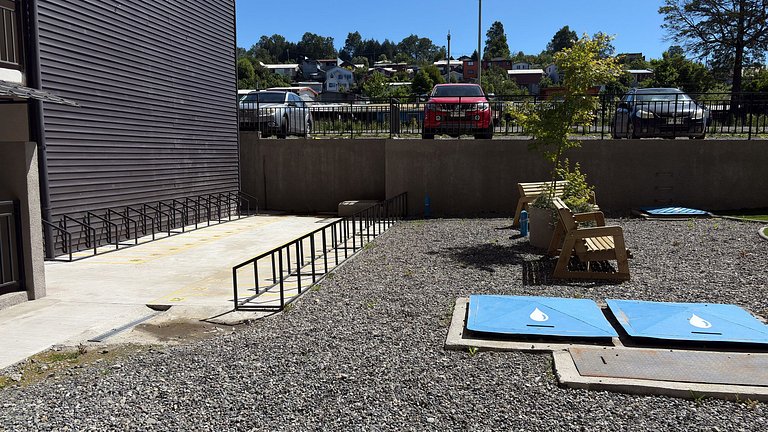 Dpto para 6 en Villarrica con vista lago y volcán