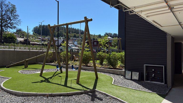 Dpto para 6 en Villarrica con vista lago y volcán