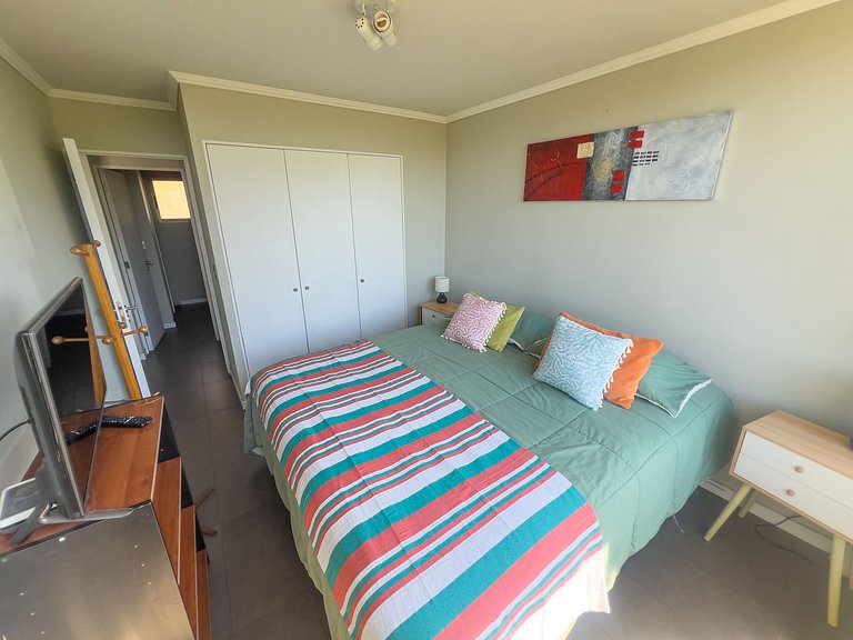 Cómodo y familiar depto. en Reñaca para 4