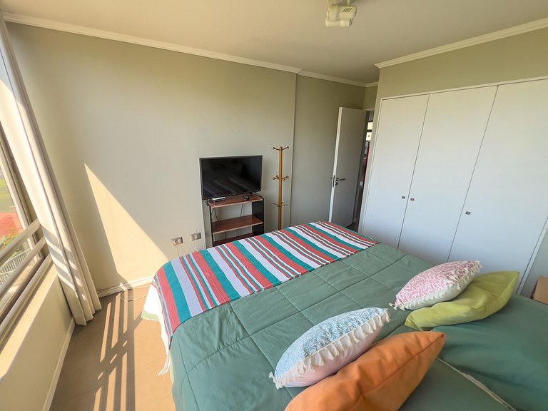 Cómodo y familiar depto. en Reñaca para 4