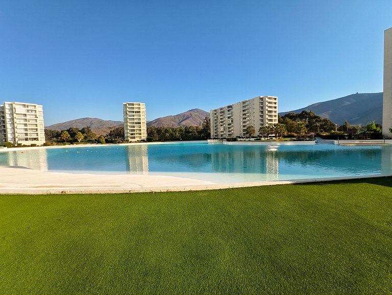 Depto para 5 con vista al mar a pasos de la playa