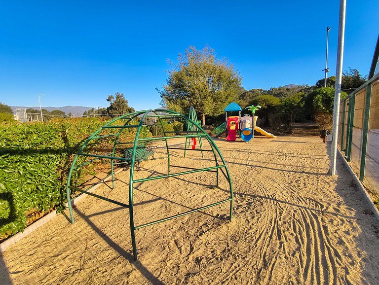 Depto para 5 con vista al mar a pasos de la playa