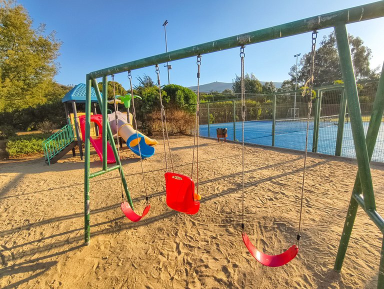 Depto para 5 con vista al mar a pasos de la playa
