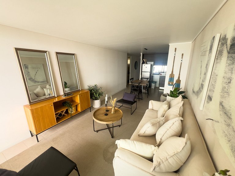 Mar y encanto en Concón - Depto para 4