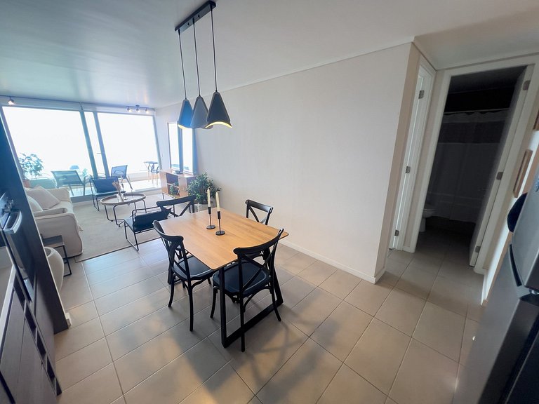 Mar y encanto en Concón - Depto para 4