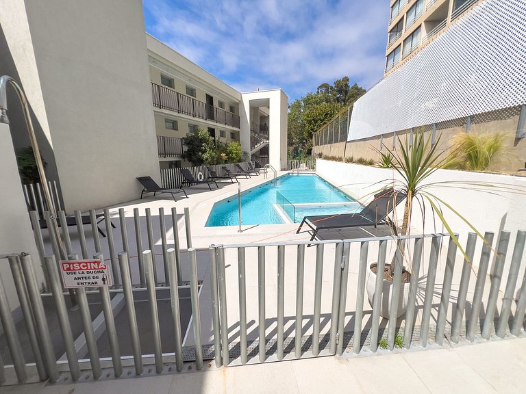 Mar y encanto en Concón - Depto para 4