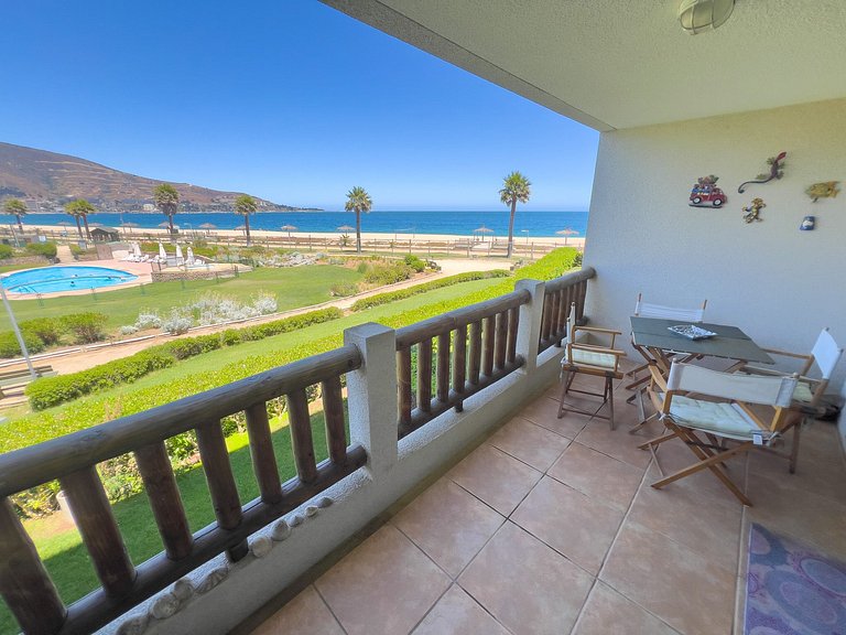 Disfruta Punta Puyai: frente al mar 4 personas