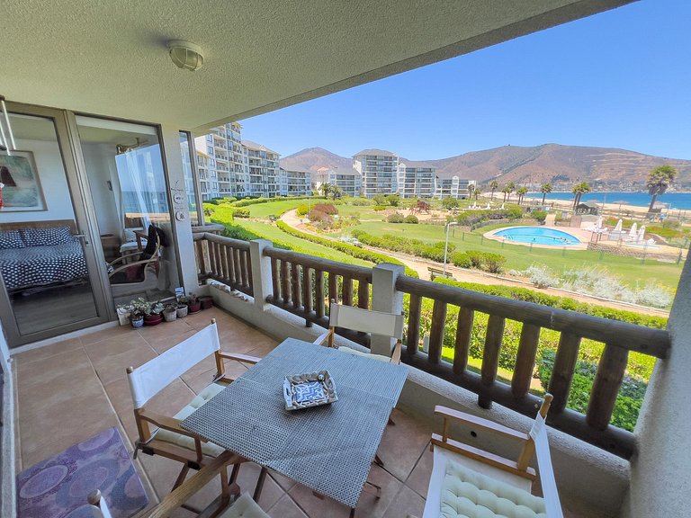 Disfruta Punta Puyai: frente al mar 4 personas