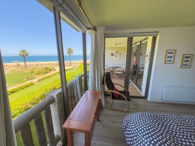 Disfruta Punta Puyai: frente al mar 4 personas