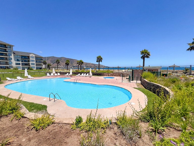 Disfruta Punta Puyai: frente al mar 4 personas