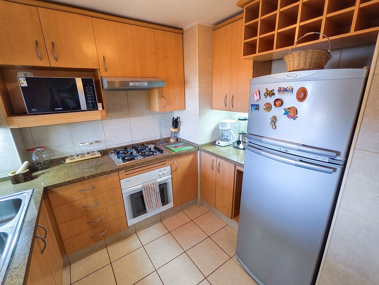 Escapada familiar en Reñaca dpto. para 4 personas