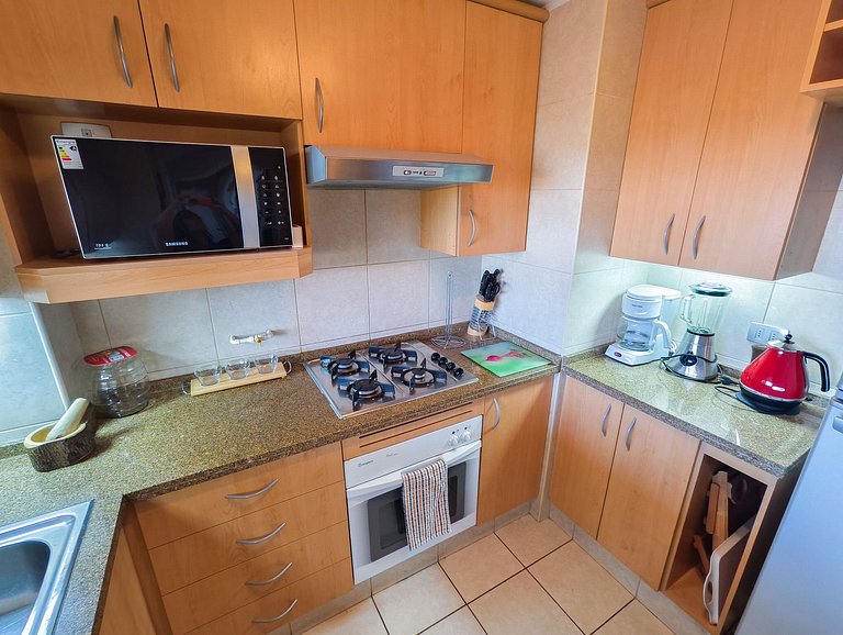 Escapada familiar en Reñaca dpto. para 4 personas