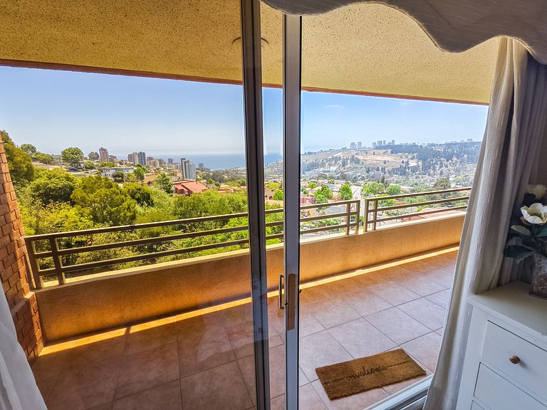 Escapada familiar en Reñaca dpto. para 4 personas