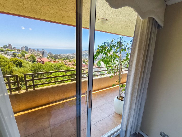 Escapada familiar en Reñaca dpto. para 4 personas