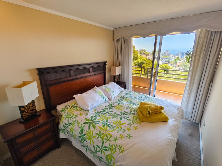 Escapada familiar en Reñaca dpto. para 4 personas