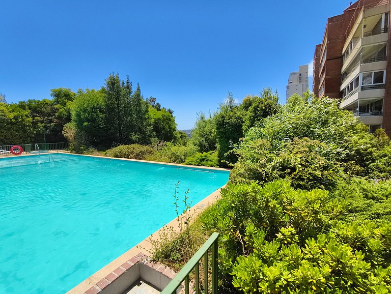 Escapada familiar en Reñaca dpto. para 4 personas