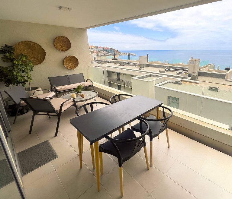 Mar y encanto en Concón - Depto para 4